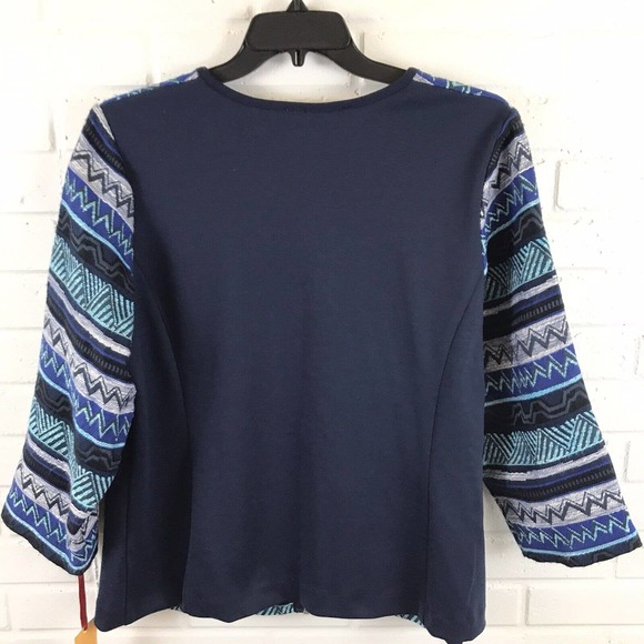 Ruby Rd. Zipper Sweater Jacket - Picture 5 of 6